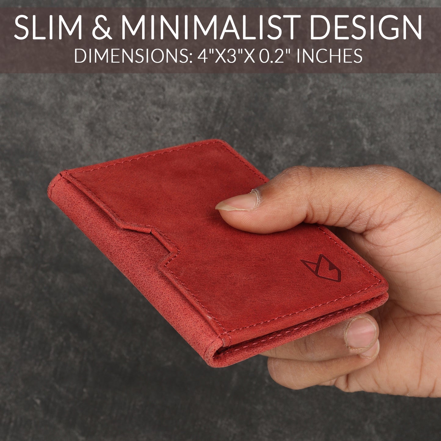 Front Pocket Leather Wallet