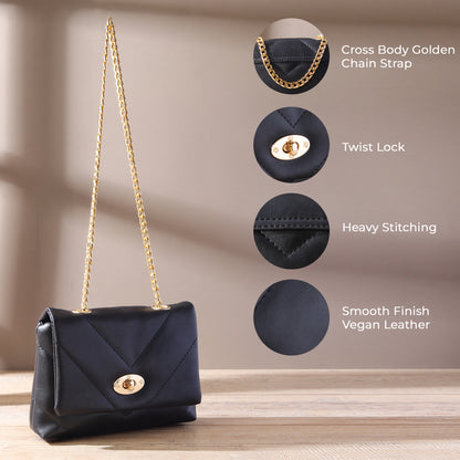 Quilted Small Sling Bag