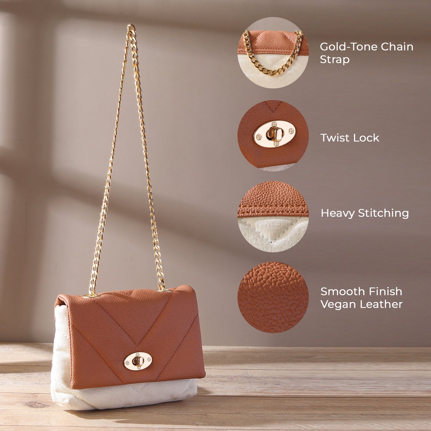 Quilted Small Sling Bag