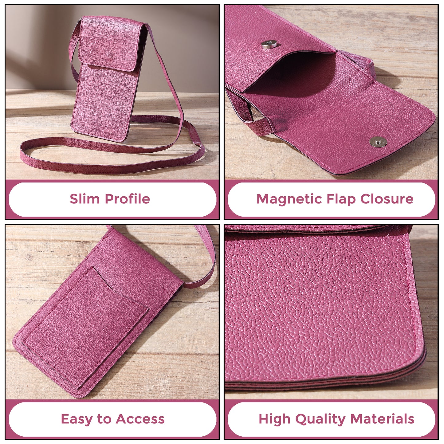 Mobile Crossbody Sling Bag | Wallet