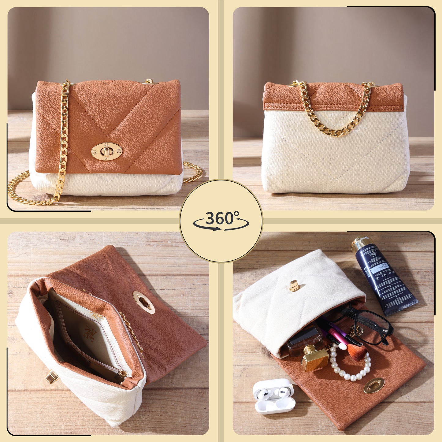 Quilted Small Sling Bag