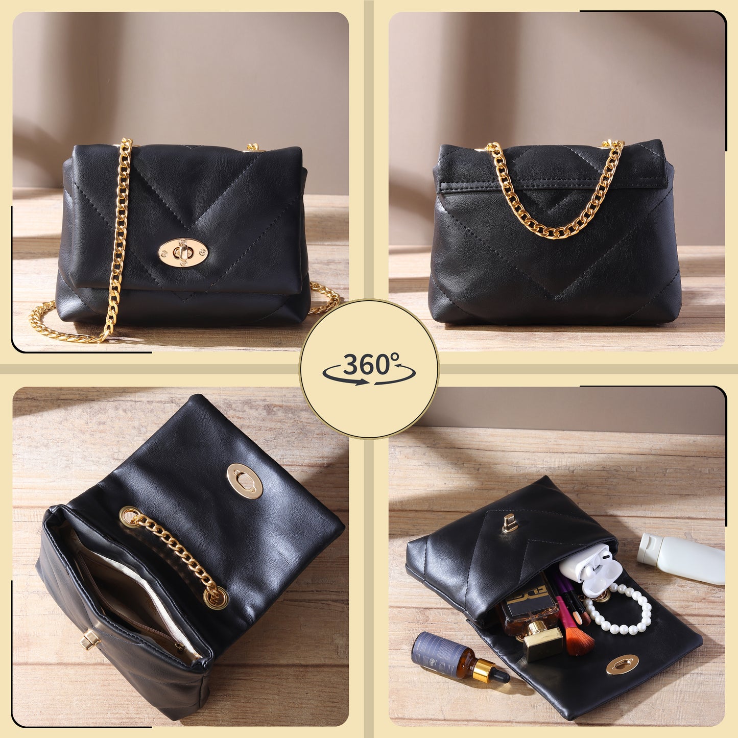 Quilted Small Sling Bag