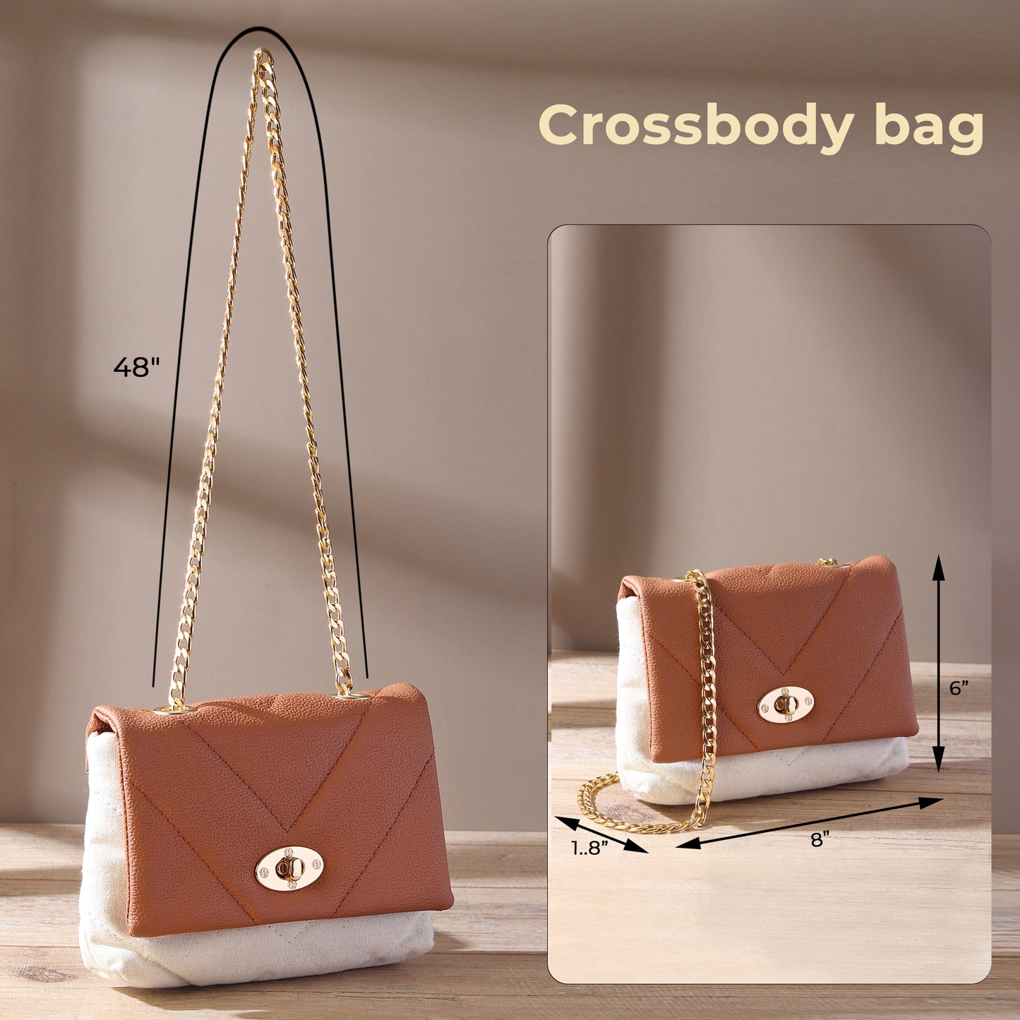 Quilted Small Sling Bag