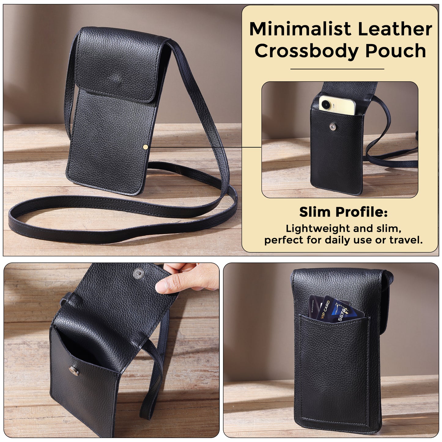 Mobile Crossbody Sling Bag | Wallet