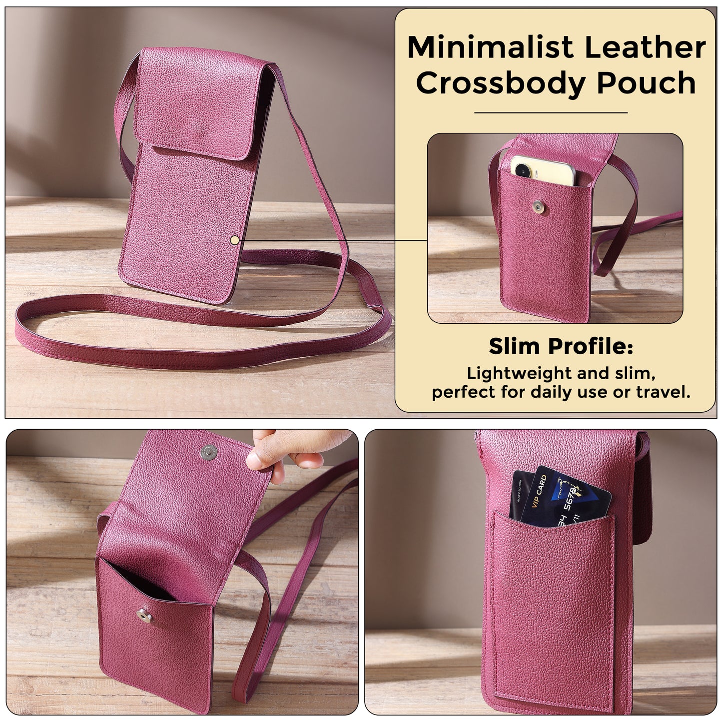 Mobile Crossbody Sling Bag | Wallet