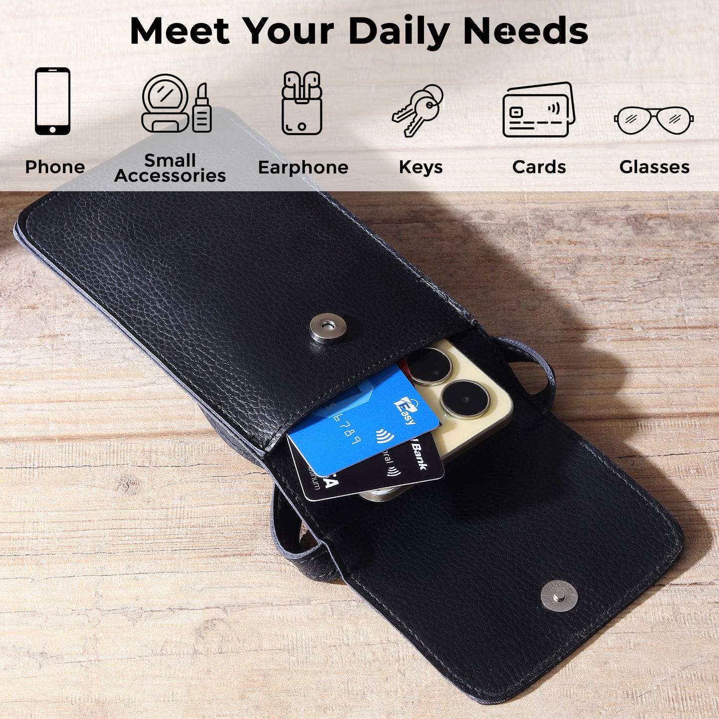 Mobile Crossbody Sling Bag | Wallet