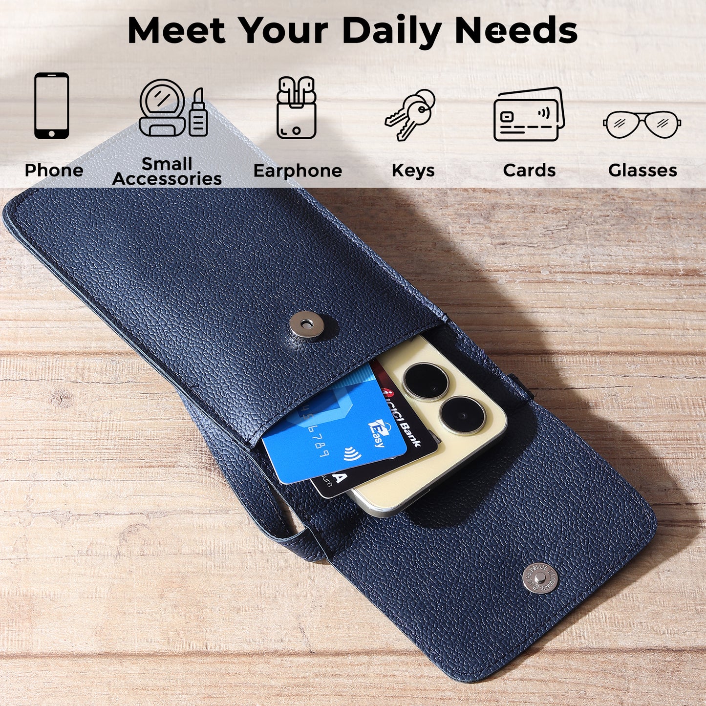 Mobile Crossbody Sling Bag | Wallet